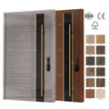 China Top Manufacturer Wholesale Luxury Wood Front Door Entry Security Exterior Front Door Pivot Wood Doors