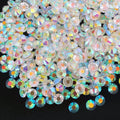 Bling 1440pcs/pack Transparent AB Crystal Flatback Rhinestones Crystal Non Hot Fix Glass Rhinestone