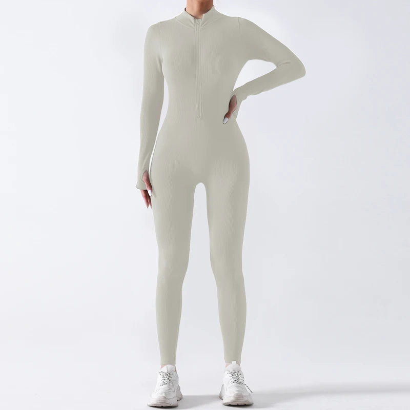 2026 Women High Elastic Plus Size Jumpsuit Sport Bodysuit for Fitness