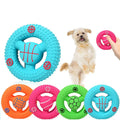 Pet Product Latex Steering Wheel Dog Toy Ball Squeaky Dog Chew Toy Balls