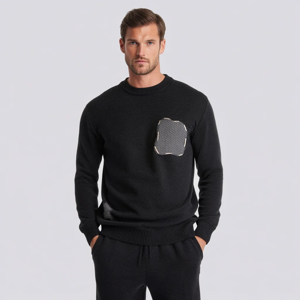 Men's Designer Sweater Cotton Cashmere Blend Graphic Print Crew Neck Pullover Streetwear Jumper Ready to Ship