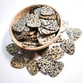 HZ Guitar Accessories Premium Dalmatian Jasper Guitar Picks Custom Guitar Picks Crystals Wholesale Bulk