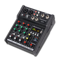 Depusheng UF4 Portable USB youtube Studio Live Stream 4 Channel Audio Mixer
