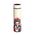 FX Factory Chinese Essence Temperature Display Cute Trendy Men's and Women's Stainless Steel Chinese Style Frosted Thermos Cup