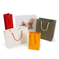 Wholesale Waterproof Packing Custom Logo Printed Small Packaging Plastic Shopping Resealable Kraft Custom Paper Bag
