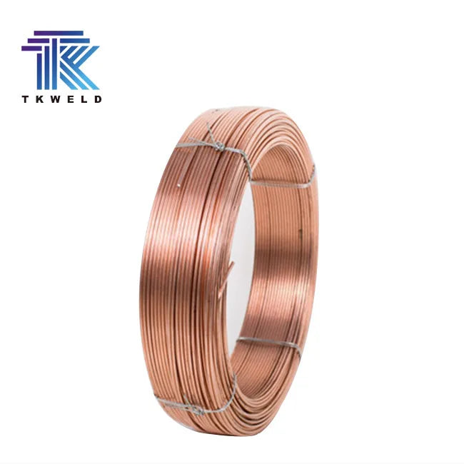 TKweld Brand Multiple Specifications Good Tensile Strength EM12 Copper Coated Submerged Arc Welding Wire