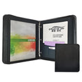 Modernqiu Wholesale Custom A4 Size Hotel Leather Compendium Custom PU Leather A4 Size  Padfolio