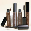 Private Label Makeup Eyebrow Dye Waterproof Liquid Eye Brow Gel Tinted Long Lasting Waterproof Brown Eyebrow Gel