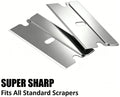 Carbon Steel 39x19x0.25mm Single Edge Industrial Razor Blades