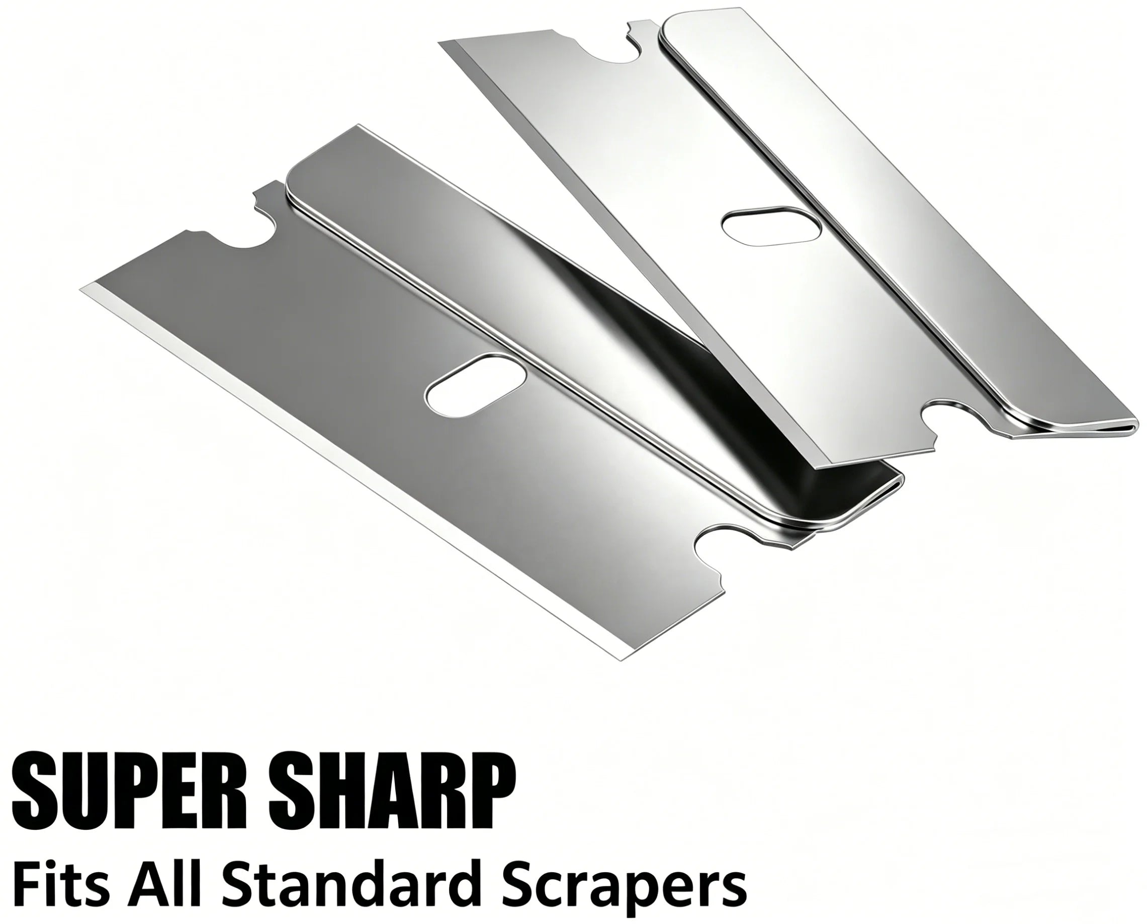 Carbon Steel 39x19x0.25mm Single Edge Industrial Razor Blades