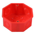 Factory Wholesale Customization Plastic Cable Gland Electrical Enclosure Electrical Junction Octagonal Boxes Pvc