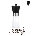 Manual Coffee Grinder with Ceramic Burr Hand Coffee Mill with Adjustable Coarseness for Home Office and Travelling