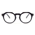 Custom Designers PC Rounded Clear Frame Optical Eyewear with Demo Lenses Unisex for Reading & Eye Protection All Face Shapes