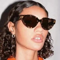 DL Glasses Classic Fashion Triangle Cat Eye Shades Sun Glasses Women Colorful Jelly Lens Driving Sunglasses 2022