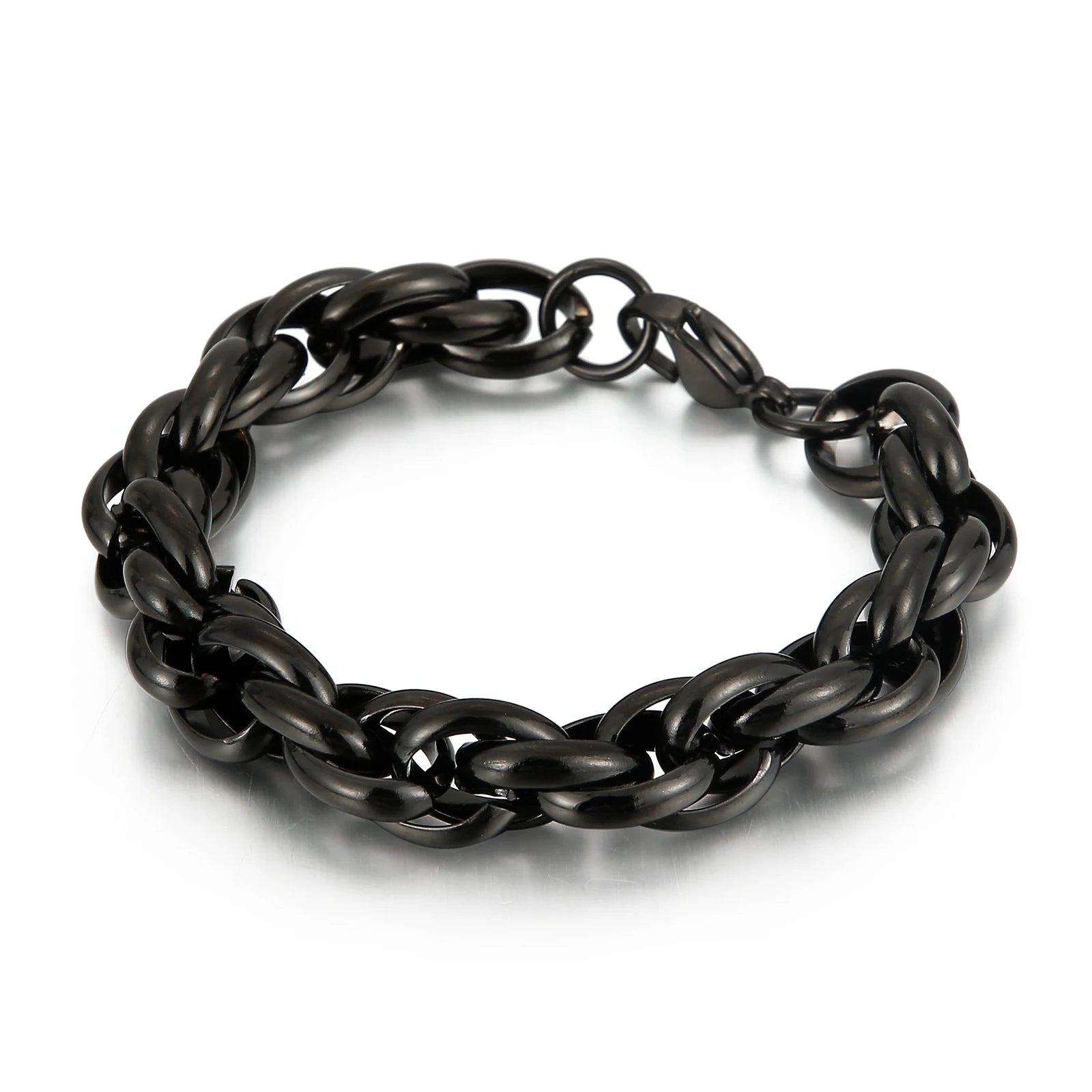 KALEN Personality Hip-hop Stainless Steel Bracelet Men