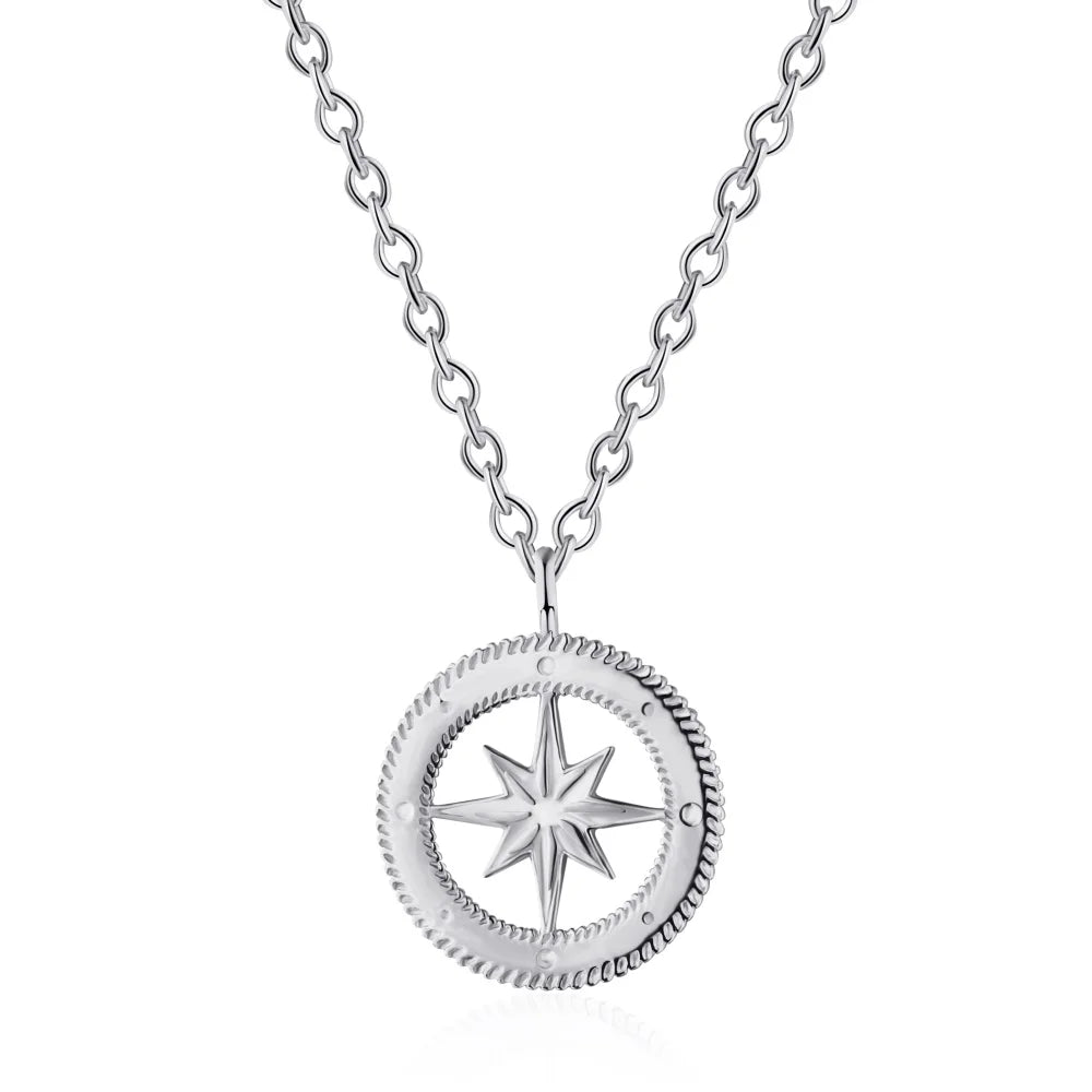 Dylam 18K Gold Plated Hexagram Pendant Customized Best Friend Choker S925 Silver Jewelry Women Star Shape Necklaces for Girl