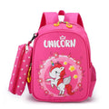 Hot Sell 2 Pieces Set Knapsack Children Rucksack with Pencil Bag Kids Backpack for Girl Boy