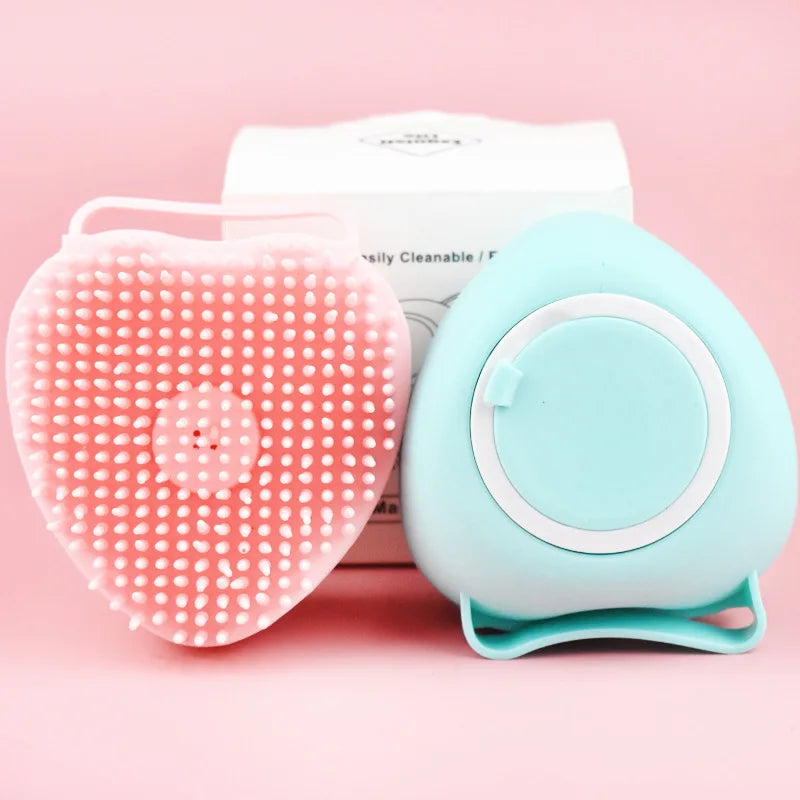 2025 Custom Hot Selling Pet Portable Pet Silicone Shower Brush Massage Factory Directly Wholesale
