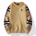 Soft Warm Pull Homme 2023 New Autumn Winter Luxury Sweater Men Fashion Knit Pullovers High End Mens Christmas Sweaters