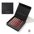 Matte Liquid Lipstick Set Waterproof Lip Makeup for Girls Women Multi Colors Lip Gloss Kit Moisturizing Long Lasting Lipsticks