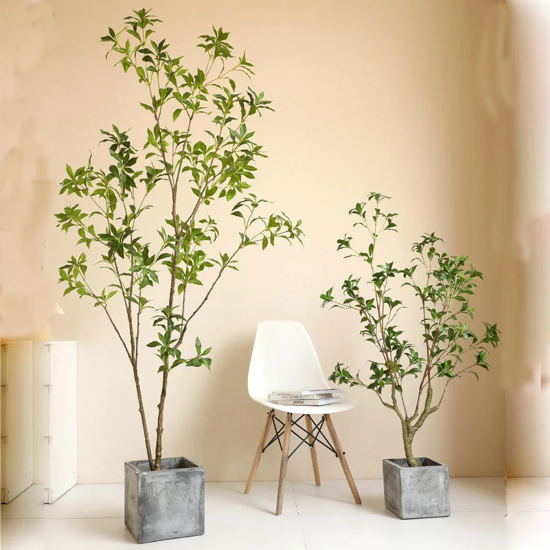 High Simulation Fruit Green Bonsai Natural Artificial Lemon Tree Plant Miniature Made in China
