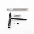 Steel ball boat paste drill eyeliner packaging cosmetics packaging customized empty eye pencil Triangle shaped Makeup container