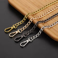 Metal Chain Replacement O Ring Bag Chain Link for Shoulder Bag Purse Handle Strap Chain Crossbody Belt Accessories Hardware 0071