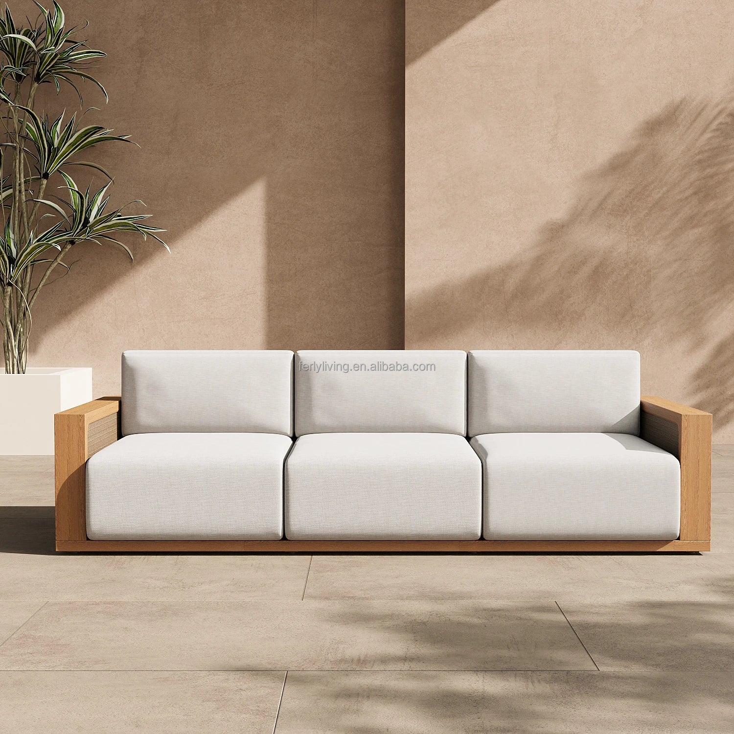 FERLY Customized Hot Sale Garden Sofa Set Outdoor Home Furniture Sofa Garden Outdoor Furniture Sofa for Outdoor