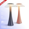 Dropshipping Creative Minimalist Design Small Simple Eye Protection Rechargeable Touch Stepless Dimming Cordless Table Lamp