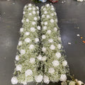 High Quality White 3D Roses Aisle Runner Modern Wedding Table Decorations Wholesale