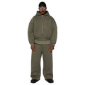 2026 Custom logo Men's Winter Sports Cotton Zip up Design Sportswear Tracksuit Manufacturer Sweatpants and Hoodie Set for Men