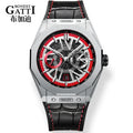 Luxury Gold Watches Mens Mechanical Watch for Men Casual Luminous Stainless Steel Strap Top Brand Luxury Wristwatch