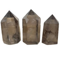 Wholesale Natural Healing Crystal Tower Crystal Smoky Quartz Wand Point