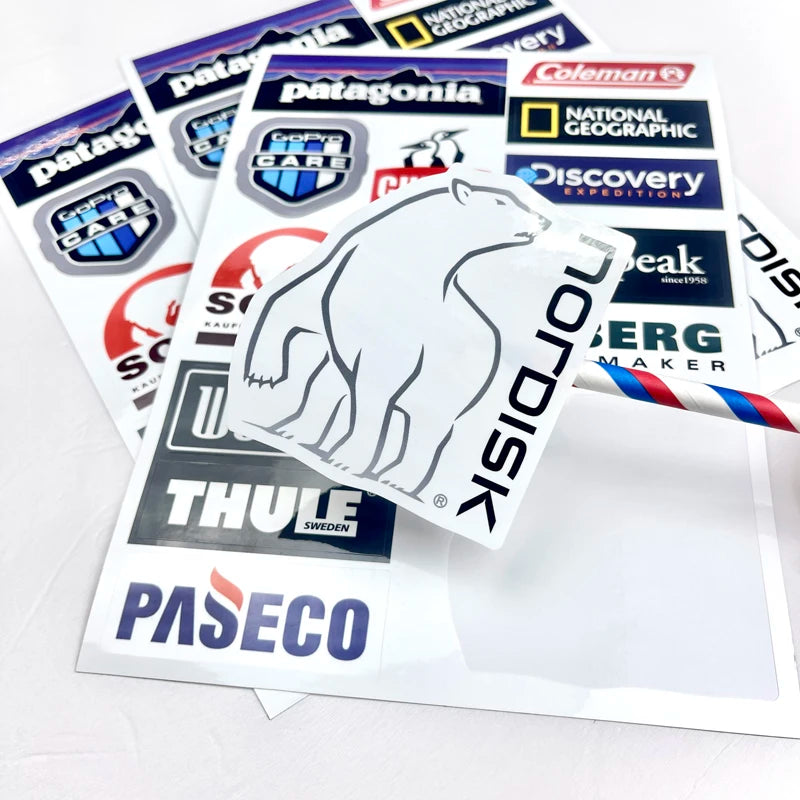 Custom Kiss Cut Vinyl Stickers Cartoon Paper Holographic Labels Adhesive UV Waterproof Die Cut Sheet Stickers