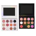 New Cosmetics 12 Colors Matte Private Label Makeup Glitter Shimmer Diy Eyeshadow