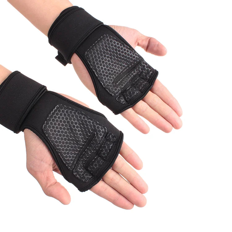 Custom Logo  Training Sport Hand Man Woman Workout Fitness Weight Lifting Gym Gloves