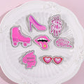 19 Styles Hot Sale Girl Power Pink Sunglasses Feminist Soft Enamel Pin Brooch for Women Girls Decoration