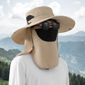 Custom Anti Sun Cycling Neck protection Bike Riding Mask Sport Hunting Camping Hiking Outdoor Hat for Man