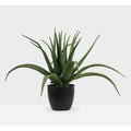Guangdong Suppliers Wholesale Real Touch Succulent Plant Faux Indoor Small House Plant Artificial Aloe Vera Plant for Home Decor