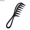 Wanmei Men's Style Wide Tooth Comb Retro Texture  Back Hair Fluffy Oil Wide Tooth Comb