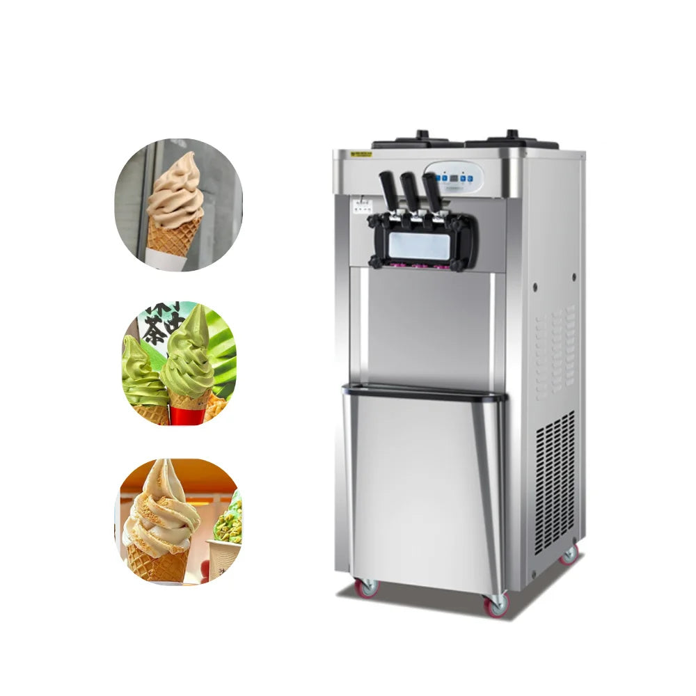 Popular Commercial Soft Ice Cream Making Machines Ice Cream Cone Making Machine Ice Cream Machinge