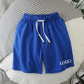 Wholesale Cheap Men's Shorts Summer Loose Sportswear Medium Pants Solid Sport Short Pants Plus Size Beach Shorts for Men