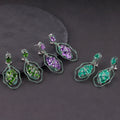 W0435 Abiding Fast Shipping China Jewelry Factory Gemstone New 2024 Designer Collection Female 925 Sterling Silver Earrings