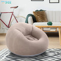 SeeMore Selection Living Room Bedroom Games Chairs Foldable Flocking Inflatable Sofa Portable Inflatable Chair