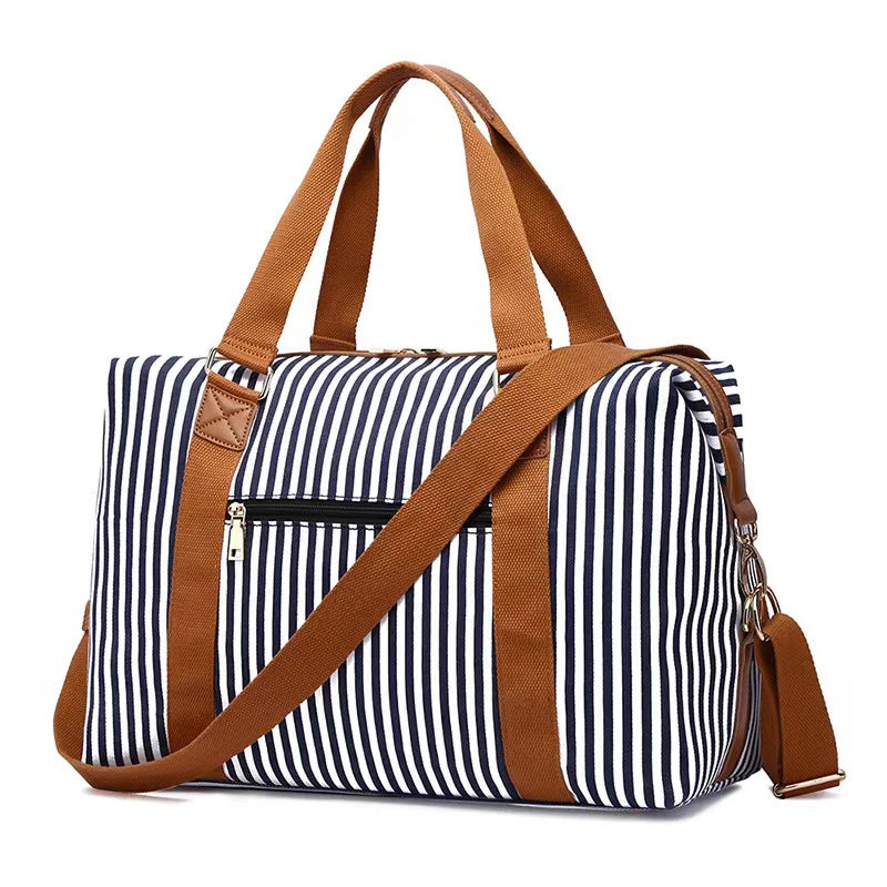 Custom Oversized Canvas Travel Gym Sport Duffel Bag Waterproof Weekend Overnight Duffle Bag