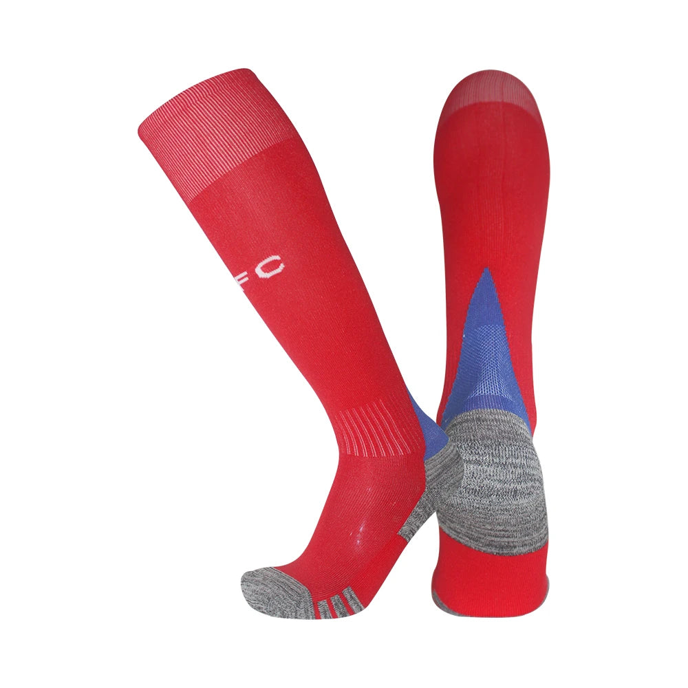 Senna Home Away Men's Soccer Team Sports Compression Grip Socks for 24-25 Season Breathable Sweat Absorbent High-Crew Bottom
