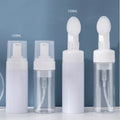 White Transparent PET Plastic 150ml 200ml 250ml Empty Facial Cleanser Foaming Bottle Foam Pump Soap Dispenser Lotion 50ml