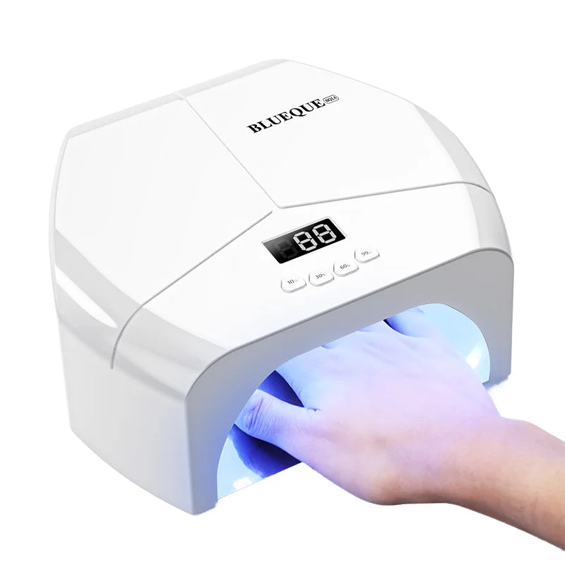 High Power  UV LED Nail Lamp Plastic Phototherapy Machine for Nail Polish Glue Dryer Plug Electric Supply for Nail Art