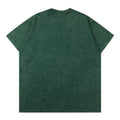 New Rightdo Acid Washed Heavyweight Vintage T Shirts 300GSM 100% Cotton Sun Faded T-Shirts Loose Fit in Blank Custom Printing