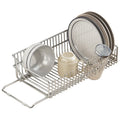 OWNSWING Stainless Steel Over the Sink Dish Drying Rack Expandable Fruit Bowl Drainer Holder Kitchen Utensils Sink Drain Rack